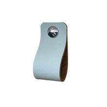 Charger l'image dans la galerie,     poignee cuir boucle bleu clair M 1a