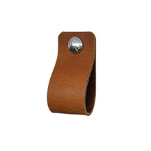Charger l'image dans la galerie,     poignee cuir boucle cognac 1a