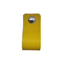Charger l'image dans la galerie, poignee cuir boucle jaune ocre M 2a