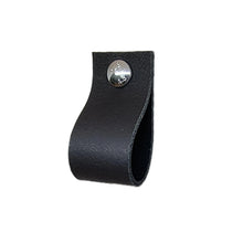 Charger l'image dans la galerie, Boucle de poignée en cuir noir M