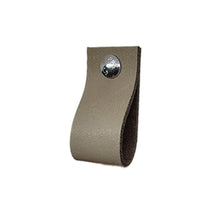 Charger l'image dans la galerie, poignee cuir boucle taupe M 1