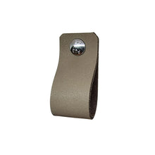 Charger l'image dans la galerie, poignee cuir boucle taupe M 1a