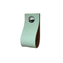 Charger l'image dans la galerie,     poignee cuir boucle vert menthe M 1